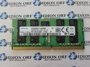 SAMSUNG 16 GB DDR4 LAPTOP RAM PC4-2133 2Rx16 M474A2K43BB1-CPB, SKU 12374 - Picture 1 of 1