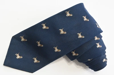 Corbata de cuello J.CREW AZUL SEDA PARA HOMBRE CON: 3 1/4" POR L:59 "HECHA EN CHINA Foto 1 de 4