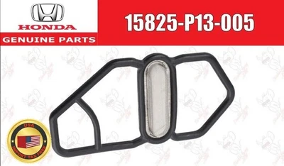 Conjunto de filtro solenoide Honda OEM carrete válvula junta 15825-P13-005 para Prelude Foto 1 de 4