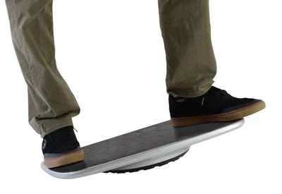 Tabla de equilibrio de escritorio de pie base, tabla de bamboleo de oficina con alfombrilla antifatiga,... Foto 1 de 4