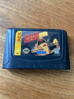 Virtua Racing Deluxe (Sega Genesis 32X, 1994) Game Cartridge Only Cleaned Tested - Image 1 of 2