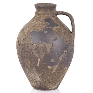 Jarrón rústico decorativo Wabi Sabi con mango, florero de granja envejecido para el hogar D... - Imagen 1 de 7