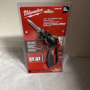 New Milwaukee 2488-20 M12 12 Volt Cordless Soldering Iron (NIB) Bare Tool - Picture 1 of 5