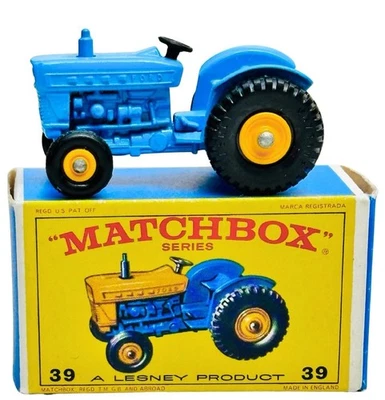 Vintage Lesney Matchbox Ford Tractor No. 39c - Image 1 of 4