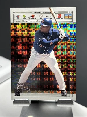 1999 SkyBox Thunder www.batterz.com #4 Tony Gwynn San Diego Padres z1026 - Image 1 of 2