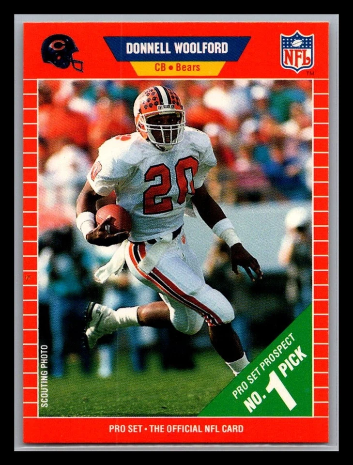 Juego profesional de fútbol americano 1989 # 401 - 561 - ¡Elige tu tarjeta! Foto 1 de 1