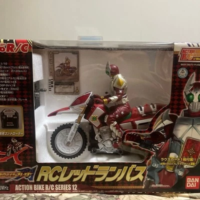 Kamen Rider Garren RC Red Rumbus 1/10 Bandai Unused Boxed Vintage Japan - Image 1 of 4
