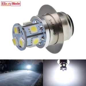 1 x P36D Motorcycle LED White Headlight High/Low Beam Light Bulb Motorbike 6V DC - Picture 1 of 11