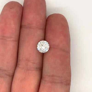 Timeless Sparkle 5 Ct Round Cut Lab Grown Diamond Natural D Color VVS1 Certified - Picture 1 of 10
