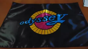 Odyssey Logo 20x30 Flag Banner Show Garage Racing Vintage BMX Bike Old School - Picture 1 of 4