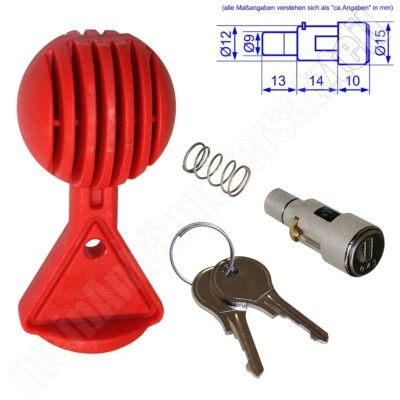 AL-KO Steckschloss für ALKO Zugkugelkupplung AK161 und AK270