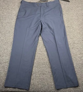 Haggar Classic Fit Pants Mens Size 38X30 Navy Dress Pant - Picture 1 of 8