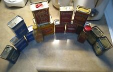 Lot of 15 Vintage Schilling Crescent spice tins containers Ben-hur Mortons Old