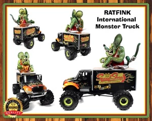 Ratfink - International Monster Truck - Metal Sign 11 x 14 - Picture 1 of 4