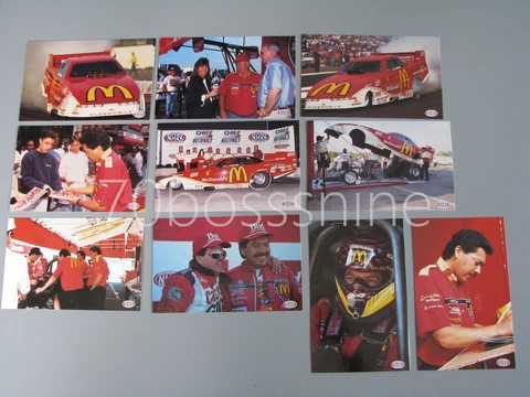 1994 CRUZ PEDREGON McDONALD'S FUNNY CAR NHRA DRAG RACING POSTCARD SET OF 10 Cover
