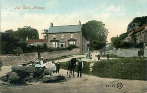 PRINTED POSTCARD OF THE WELL, MALTBY, (NEAR SHEFFIELD), WEST YORKSHIRE - Picture 1 of 2