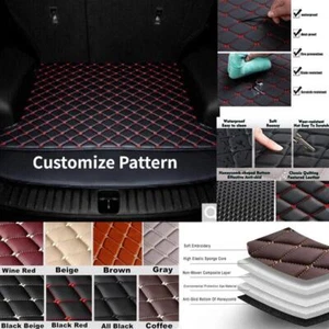 For Audi All Models Car Trunk Mats Waterproof Cargo Carpets Rear Pads Boot Mats - Picture 1 of 14