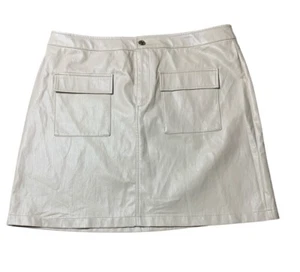 Marc New York faux leather mini skirt Size 16 ๐ - Picture 1 of 12