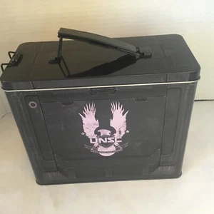 HALO 5 LOOT CRATE GAMING ESCLUSIVO ~ LUNCHBOX in latta metallo da collezione unsc - Foto 1 di 8