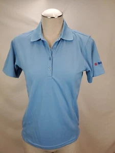 Womens Suzuki Embroidered Polo Shirt Top Size Small Blue Short Sleeve Uniform - Picture 1 of 11