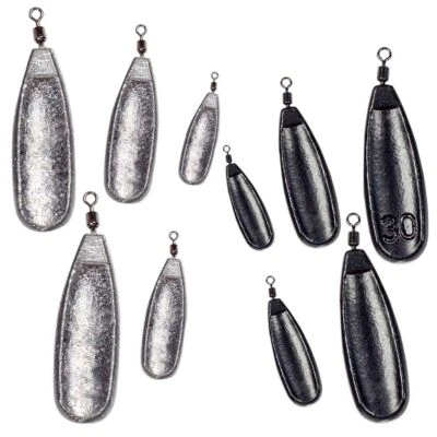 5x Sloth Blei Raubfisch Stabblei Lazy Lead Pendelblei Stiftblei Flügel Angelblei - Bild 1 von 4