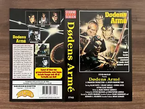 Vintage Neon Maniacs Clyde Hayes VHS Cover Only - Danish Edition - No Tape - Picture 1 of 1