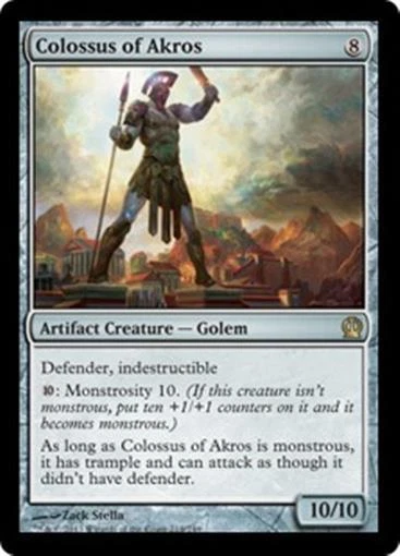 MTG - COLOSSUS OF AKROS - Theros (R) - Image 1 of 1