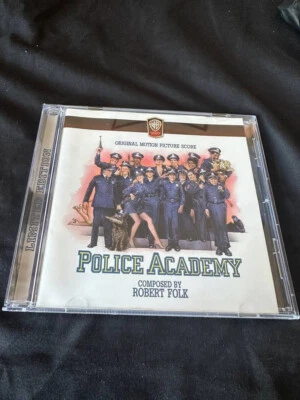 Robert Folk - POLICE ACADEMY Limited Edition SOUNDTRACK La-La Land CD RARE OOP💎 - Image 1 of 4