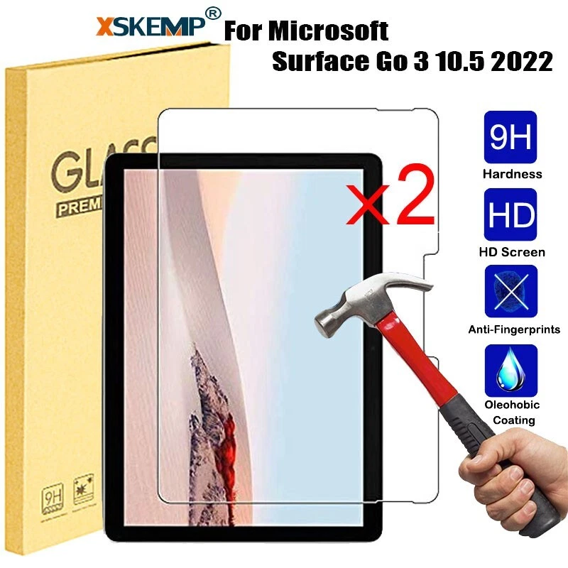2Pcs TEMPERED GLASS 9H Screen Protector Microsoft Surface Go 3 2 1 New - Image 1 of 4