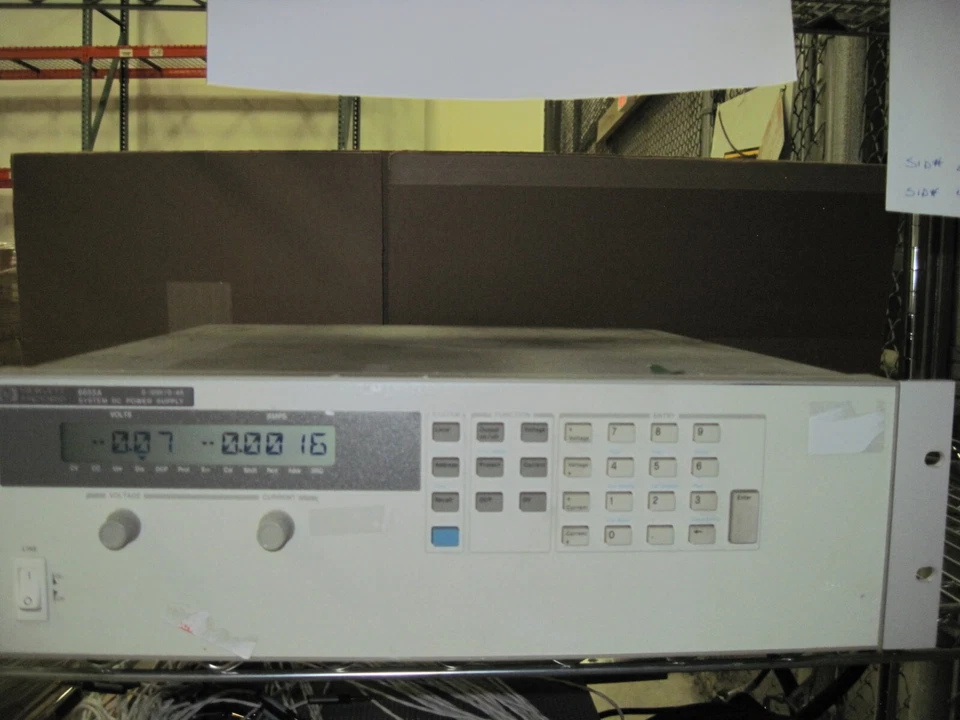 HP/AGILENT  6655A SYSTEM DC POWER SUPPLY - Image 1 of 4