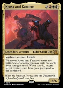MTG - KROXA AND KUNOROS - March of the Machine (M) - Picture 1 of 1