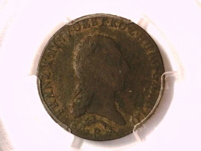 1812 - B Kreuzer PCGS Genuine Env. Damage - VG Details Austria 29735887 - Image 1 of 3
