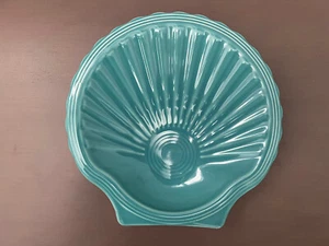 Fiesta ® Turquoise Blue Nautical Shell 8” Plate snack, candy, Decorative NWT - Picture 1 of 2