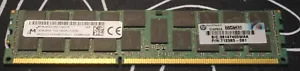 Micron MT36JSF2G72PZ-1G9E1HF 16gb 2rx4 PC3 14900r ECC Server Ram 712383-081 - Picture 1 of 3