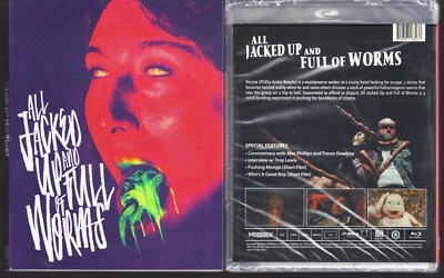 All Jacked Up and Full of Worms (Blu-ray) 2022 Horror -with Slipcover NEW SEALED Foto 1 de 2