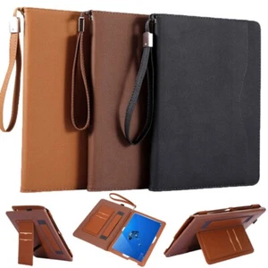 For iPad 10.2" 9th/8th/7th Gen Air 1 2 Pro 9.7" Mini Case Cover with Card Holder - Picture 1 of 19