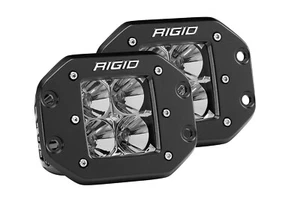Rigid 212113 Universal Pair of Black D-Series Pro LED Light Flood Flush Mount - Picture 1 of 3
