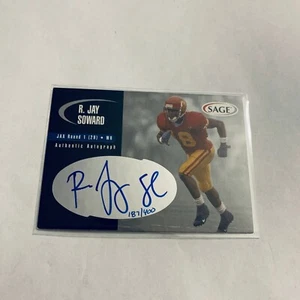 F81216  2000 SAGE Autographs Silver #A43 R.Jay Soward/400 - Picture 1 of 1