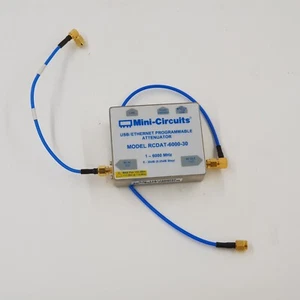 Mini-Circuitos RCDAT-6000-30 1-6000 MHz USB/Ethernet Atenuador Programable - Imagen 1 de 4