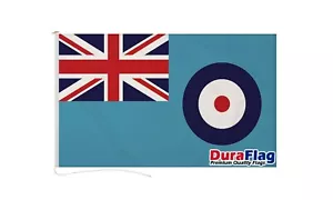 RAF ENSIGN 90cm x 60cm FLAG DURAFLAG Hard Wearing Rope & Toggle ROYAL AIR FORCE - Picture 1 of 6