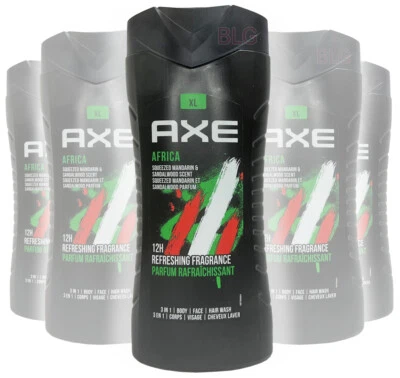 Axe AFRICA Body Wash Dark Chocolate Scent 13.5oz Shower Gel Lotion Body Wash USA - Image 1 of 2