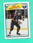 (1) RAY SHEPPARD 1988-89 TOPPS # 55 SABRES ROOKIE EX-MT CARD (H2605). rookie card picture