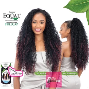 MAGIC GIRL - PARRUCCA SINTETICA MEZZA PARRUCCA FREETRESS EQUAL CAPPUCCIO COMPLETO - Foto 1 di 1