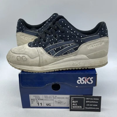 Size 11 - Asics Gel-Lyte III Japanese Denim Indian (H625L5050) - Image 1 of 4