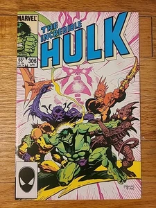 The Incredible Hulk #306 (Marvel Comics April 1985) VF Mignola Cover - Picture 1 of 2