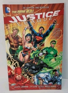Justice League Vol. 1: Origin the New 52 Paperback G. Johns, J. Lee, S. Williams - Picture 1 of 6
