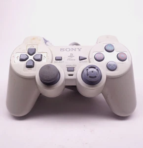 Controlador Gamepad Sony Playstation One 1 PSOne Dualshock Gris SCPH-110 Probado - Imagen 1 de 4
