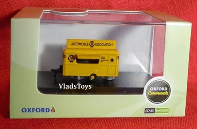 Oxford 1:148 Scale N Gauge Mobile Trailer - Automobile Association NTRAIL010 - Image 1 of 4