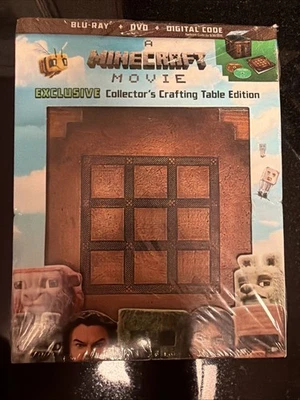 A Minecraft Movie (Blu-ray + DVD + Digital) Collector’s Crafting Table Edition - Image 1 of 2