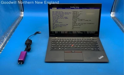 Lenovo Thinkpad X1 Carbon Gen 3 14" i7-5600U 8GB DDR3 128GB SSD Botas para BIOS - Imagem 1 de 4